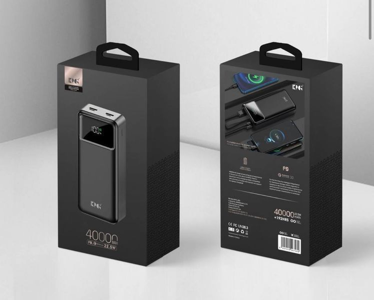 Павер банк Power bank King Power KPG- 402 (40000 mAh 22.5W) (50) PT8655 фото
