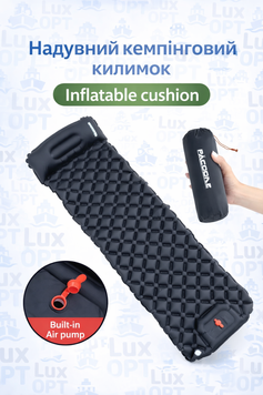 Надувний кемпінговий килимок Inflatable cushion(20) P14623 фото