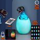Нічник LED-лампа з пультом ДК Настільна аккумуляторна RGB 3D Dinosaur "Динозаврик у яйці" G1535 фото 1