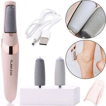 Електрична пемза пилка Flawless Pedi для ніг педі (120) C4432 фото
