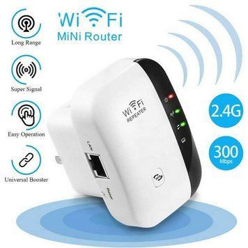 Бездротовий репітер підсилювач WI-FI сигналу UKC 2.4 G WR03 Білий (100) SZ9764 фото