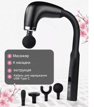 Масажер для тіла з довгою ручкою DEEP ROLLING MASSAGER FH-318 (20) P6897 фото