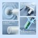 Профессиональный массажер пистолет для беспроводного тела Massage Gun 472 Lightt Premium White (40) P6523 фото 2