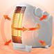 Дуйка Heater MFG 5903, Тепловинтелятор 2000 Вт на 22кв.м, Мини конвектор с горячим воздухом (24) W4412 фото 2