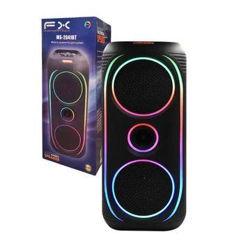 Колонка  від мережі та від акумулятора з USB, SD, FM, AUX, Bluetooth, світломузикою та ручкою 56см*24см*23см, 25ват*2, MS-2041BT (6) N4525 фото