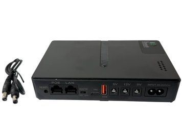 ДБЖ UPS для Роутера DC1018P 12V/ 9V/ 5V BLACK для пристроїв постійного струму DC, дизайн 2 (80) K7544 фото
