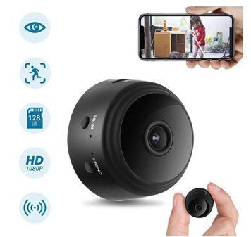 Міні камера ,відеоспостереження Wi-Fi FullHD  A9 Бездротова Black(100) B2788 фото
