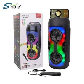 Колонка-Bluetooth з двома 4" дротовими мікрофонами ZQS4291 40 см (12) C9640 фото